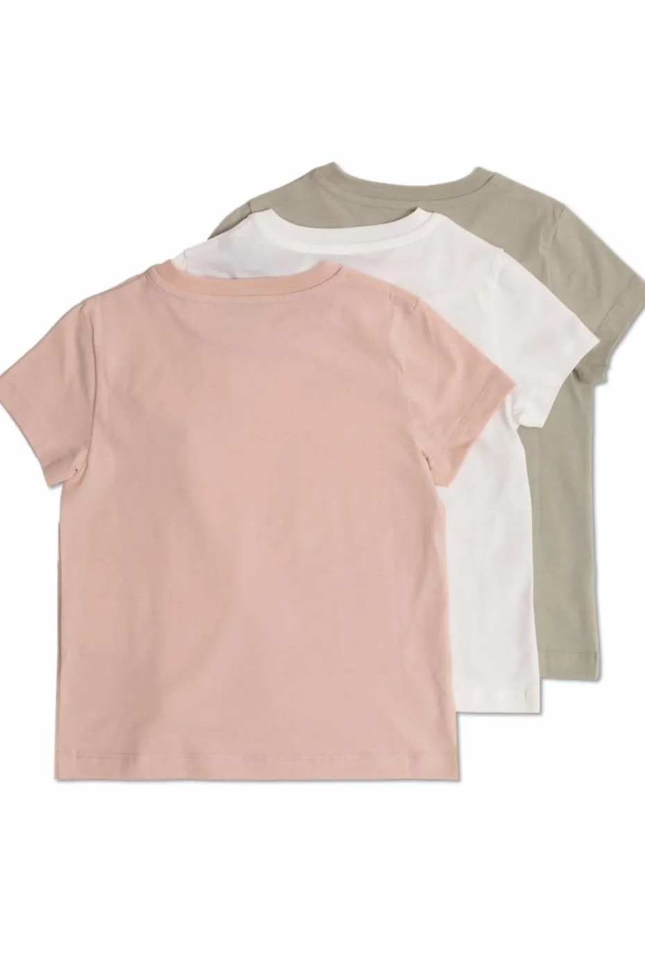 Moncler Enfant MULTICOLOUR 3-pack of logo t-shirts