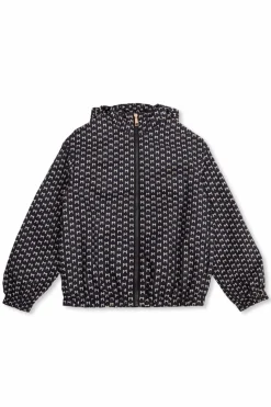 Moncler Enfant NAVY BLUE ‘Adanna’ rain jacket