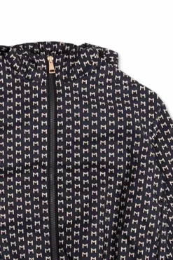 Moncler Enfant NAVY BLUE ‘Adanna’ rain jacket