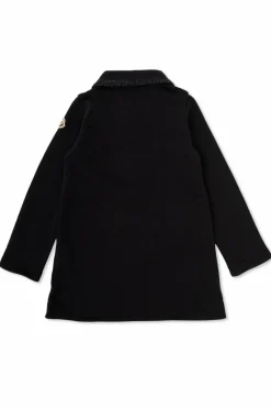 Moncler Enfant NAVY BLUE Cotton dress with pockets