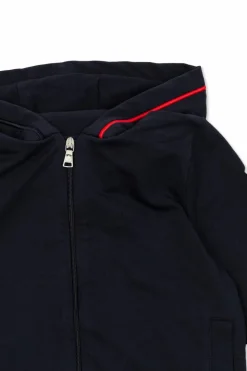 Moncler Enfant NAVY BLUE Set: Sweatshirt and Sweatpants