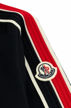 Moncler Enfant NAVY BLUE Sweatshirt with logo