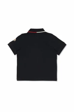 Moncler Enfant NAVY BLUE Cotton polo