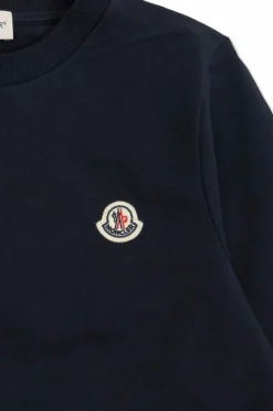 Moncler Enfant NAVY BLUE Set: Sweatshirt and Sweatpants