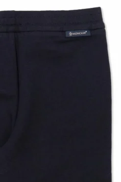 Moncler Enfant NAVY BLUE Sweatpants with logo