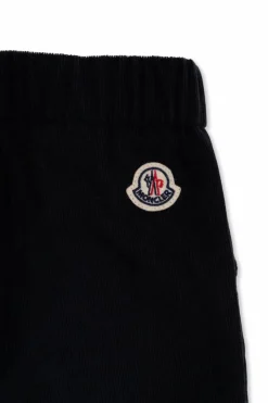 Moncler Enfant NAVY BLUE Ribbed trousers