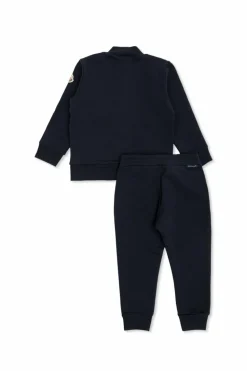 Moncler Enfant NAVY BLUE Set: sweatshirt and pants