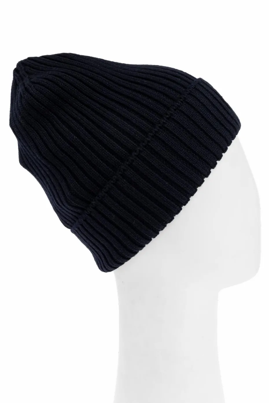 Moncler Enfant NAVY BLUE Cap with logo patch