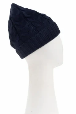 Moncler Enfant NAVY BLUE Wool beanie