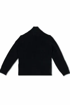 Moncler Enfant NAVY BLUE Cardigan with quilted insert