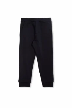 Moncler Enfant NAVY BLUE Sweatpants with logo