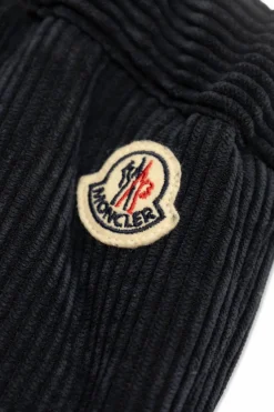 Moncler Enfant NAVY BLUE Corduroy pants