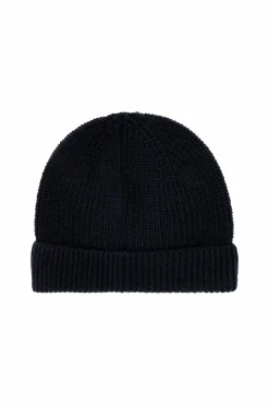 Moncler Enfant NAVY BLUE Wool beanie