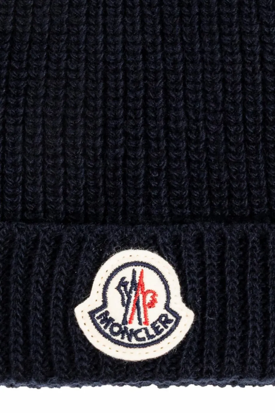 Moncler Enfant NAVY BLUE Wool beanie