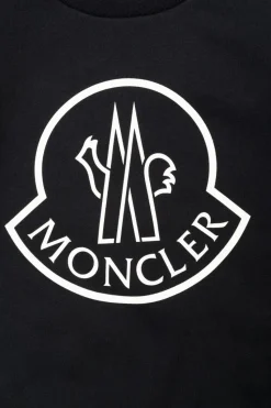 Moncler Enfant NAVY BLUE Sweatshirt with logo