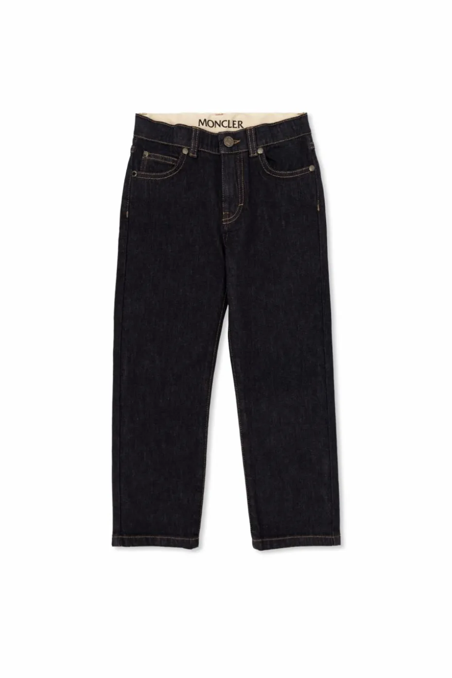 Moncler Enfant NAVY BLUE Straight-leg jeans