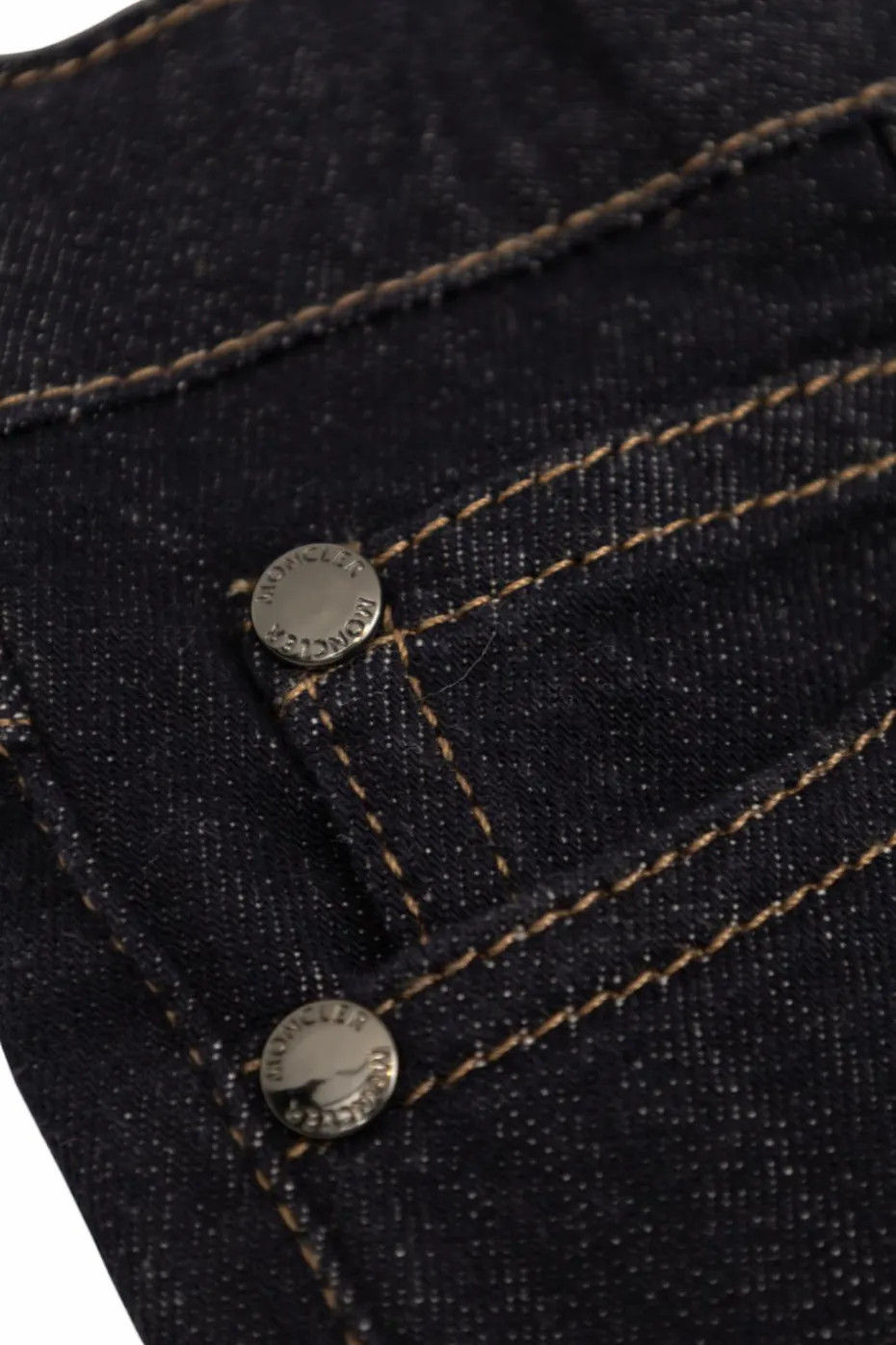 Moncler Enfant NAVY BLUE Straight-leg jeans