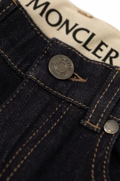 Moncler Enfant NAVY BLUE Straight-leg jeans