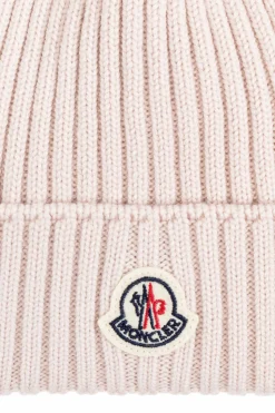 Moncler Enfant PINK Cap with logo
