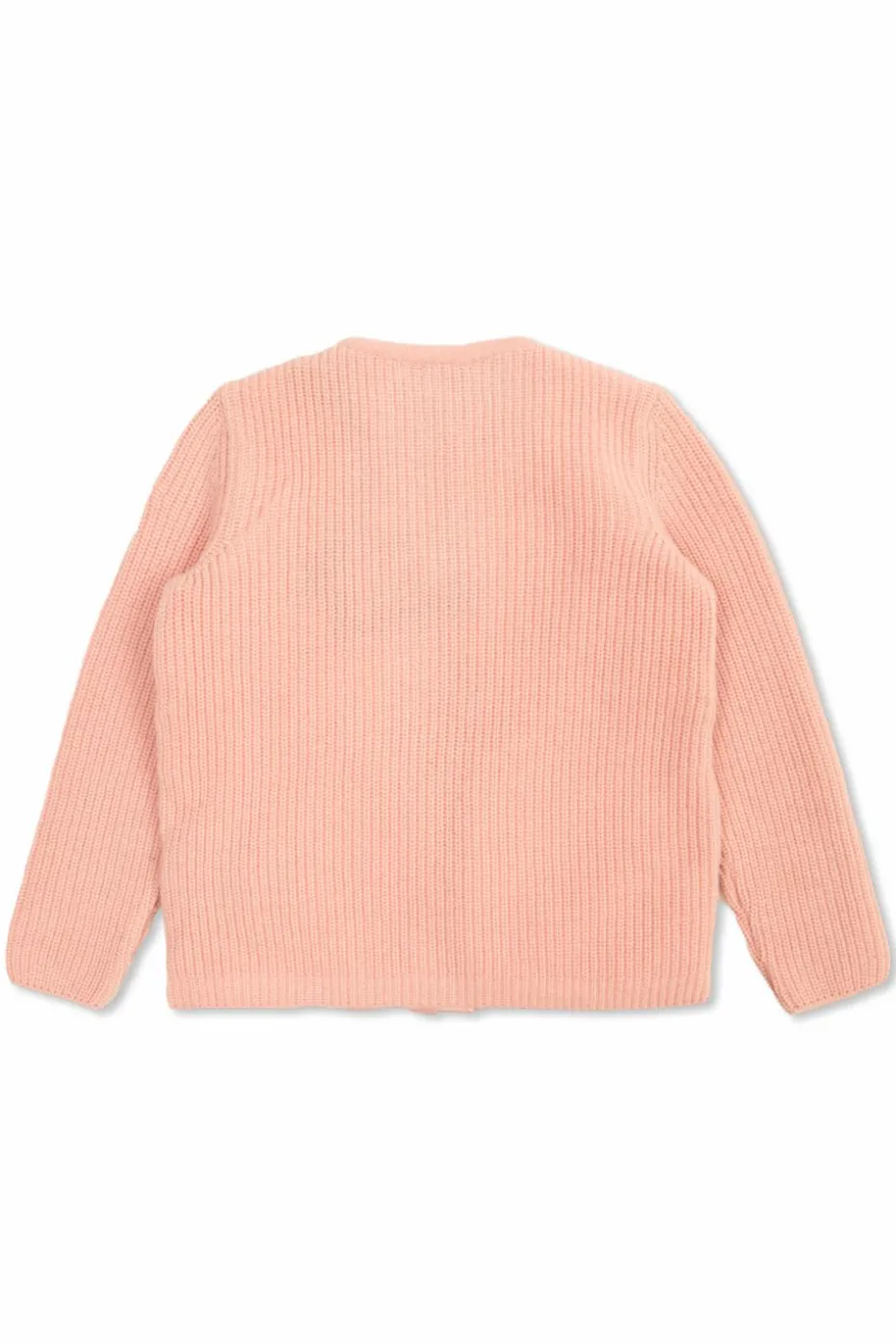 Moncler Enfant PINK Cardigan with quilted front