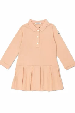 Moncler Enfant PINK Dress with collar