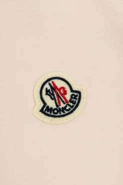 Moncler Enfant PINK Dress with logo patch
