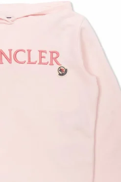 Moncler Enfant PINK Hoodie with logo
