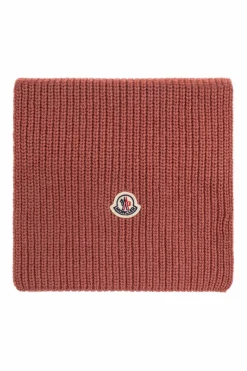 Moncler Enfant PINK Set: scarf and gloves