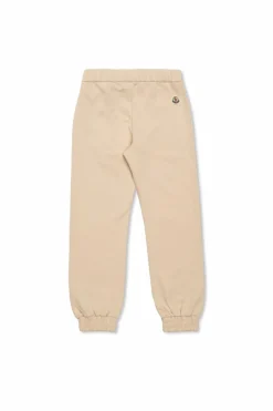 Moncler Enfant PINK Sweatpants with logo.