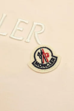 Moncler Enfant PINK T-shirt with logo