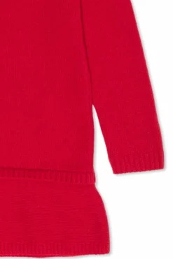 Moncler Enfant RED Wool dress
