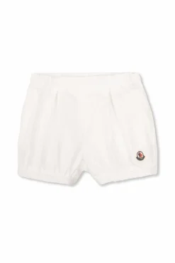 Moncler Enfant WHITE Cotton shorts