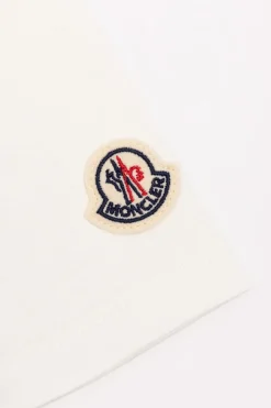 Moncler Enfant WHITE Cotton leggings