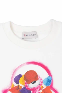 Moncler Enfant WHITE Printed sweatshirt