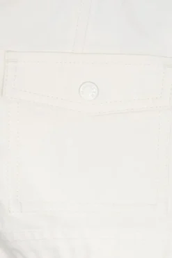 Moncler Enfant WHITE Shorts with pockets