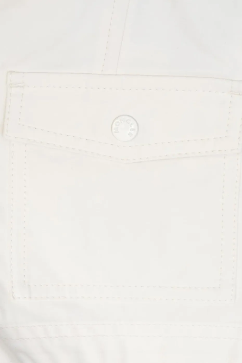 Moncler Enfant WHITE Shorts with pockets