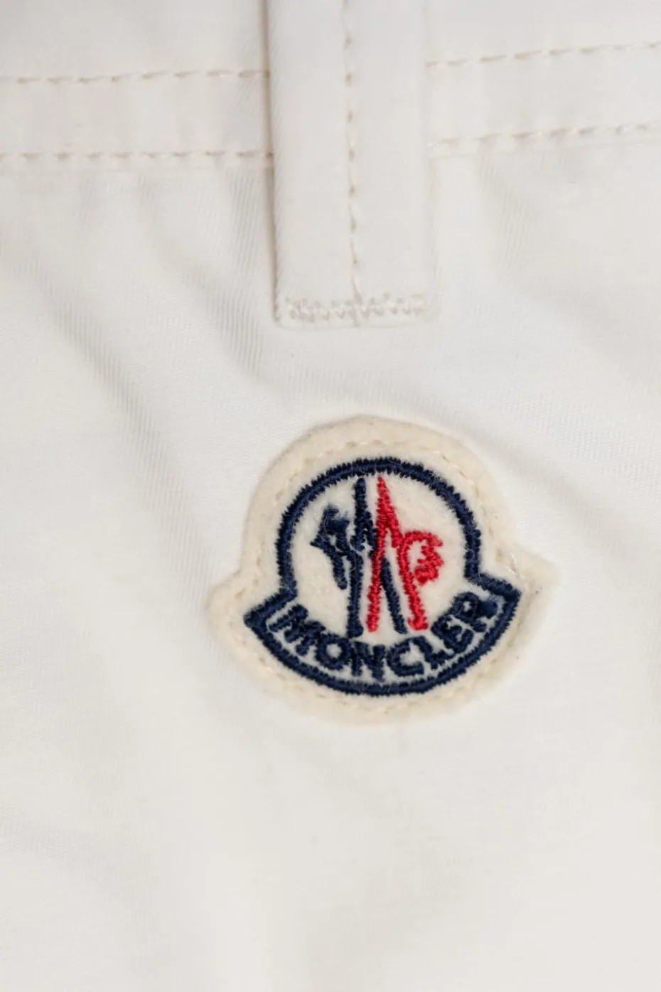 Moncler Enfant WHITE Shorts with pockets