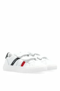 Moncler Enfant WHITE Sneakers Petit Monaco