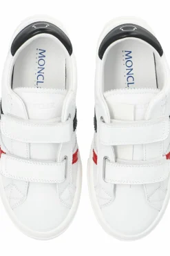 Moncler Enfant WHITE Sneakers Petit Monaco