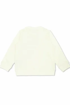 Moncler Enfant WHITE Sweatshirt with logo