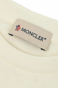 Moncler Enfant WHITE T-shirt with logo
