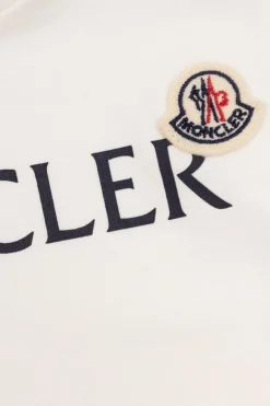 Moncler Enfant WHITE T-shirt with logo