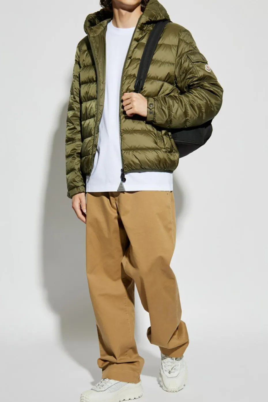 Moncler GREEN Down jacket `Najan`