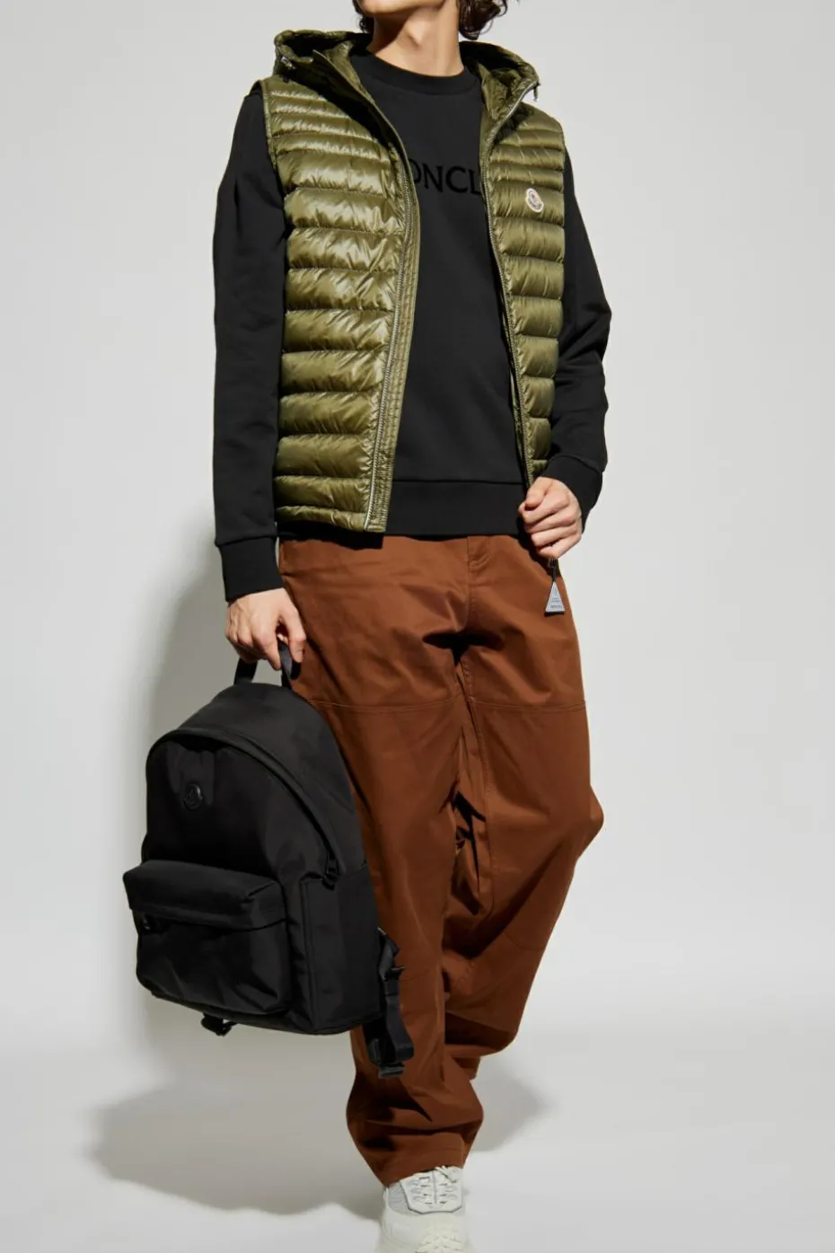 Moncler GREEN Down vest