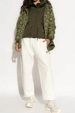 Moncler GREEN Hooded jacket "Noizay"