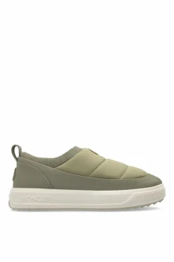 Moncler GREEN Sports shoes with logo patch
