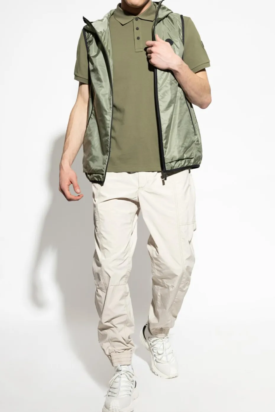 Moncler GREEN Vest Moretan