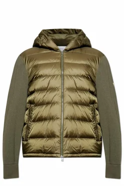 Moncler GREEN Wool cardigan