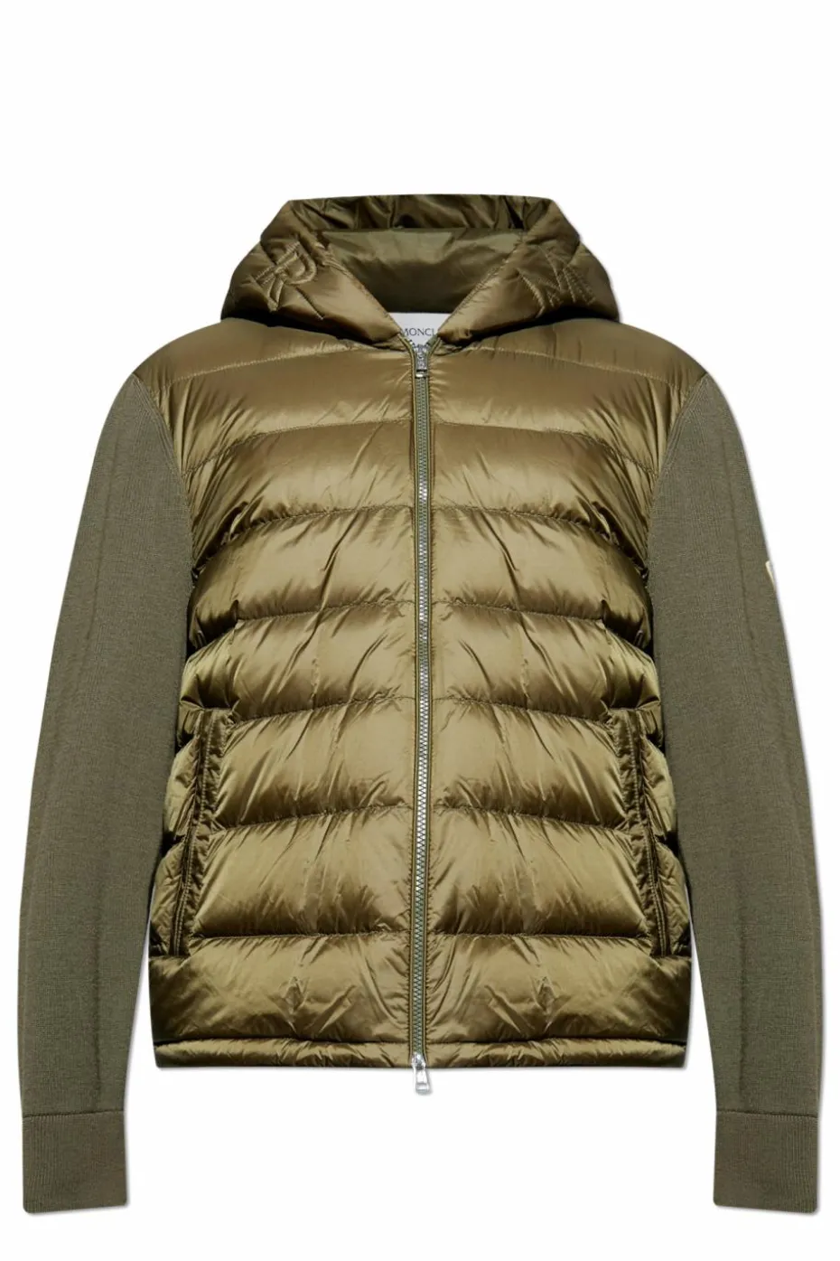 Moncler GREEN Wool cardigan