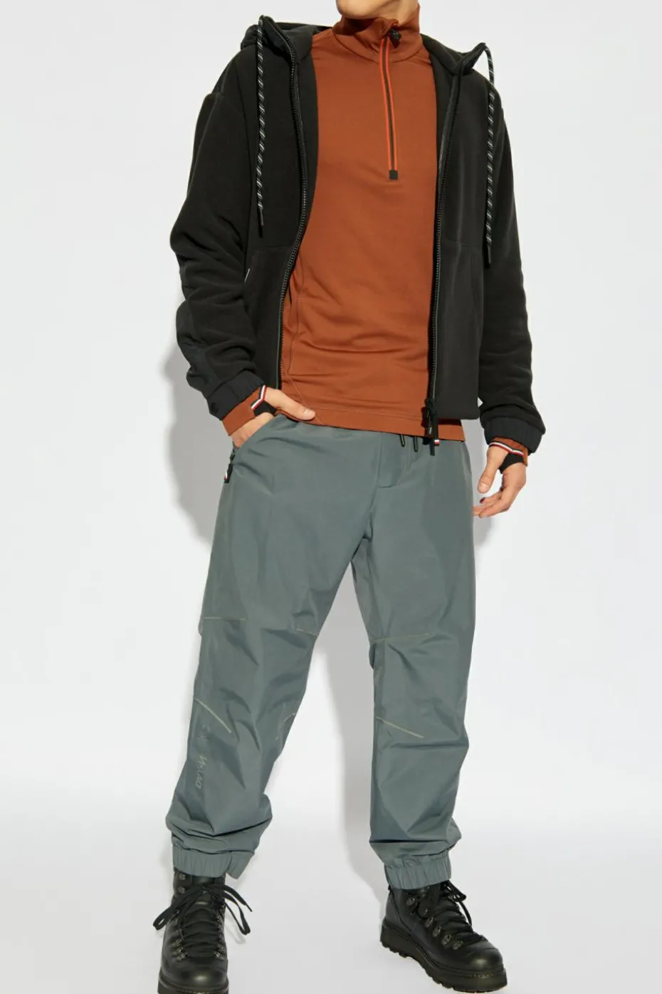 Moncler Grenoble BROWN MONCLER GRENOBLE HIGH PREFORMANCE